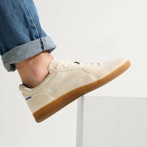 Rothy's RS01 Sneaker Knit Lace Up Machine Washable Sneakers in Bone 11